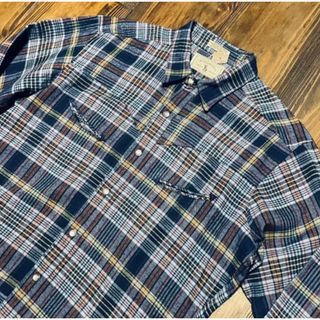 ポロラルフローレン(POLO RALPH LAUREN)の80s POLO WESTERN Plaid Shirt D.STOCK(シャツ)