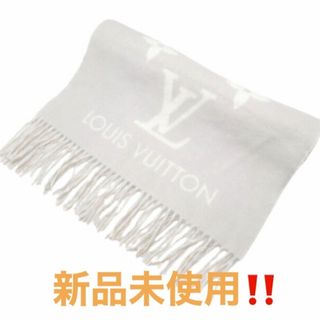 ルイ ヴィトン LOUIS VUITTON マフラー ティペット ラビットファー/ウール グレー レディース 送料無料 99579g