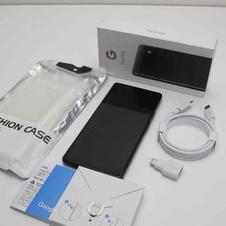 アンドロイド(ANDROID)の新品同様 SIMフリー Google Pixel 6a チャコール(スマートフォン本体)