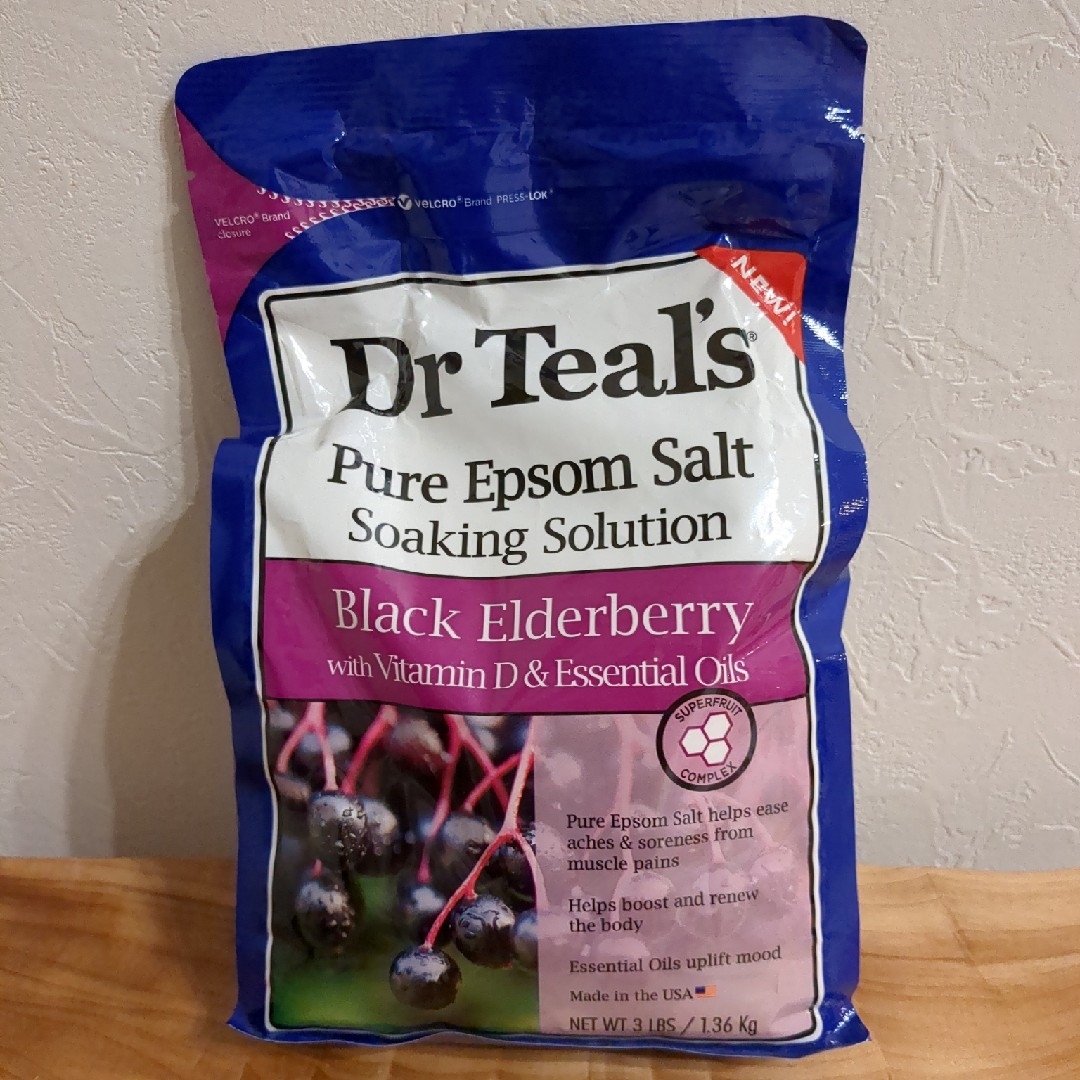 【新品/未開封】Dr.Teal's エプソムソルト　1.36kg コスメ/美容のボディケア(入浴剤/バスソルト)の商品写真