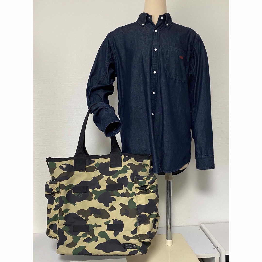 PORTER/2way/ショルダー/トートバッグ/エイプ/BAPE/迷彩/コラボ