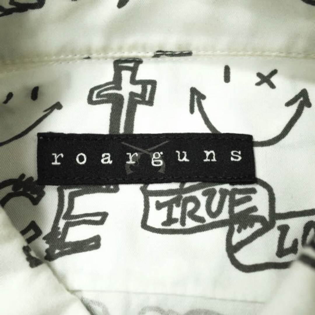 roarguns ロアーガンズ 23SS 日本製 GRAFFITI PRINT SHIRT