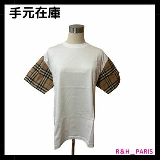 BURBERRY - 新品☆Burberry ヴィンテージチェック スリーブ Tシャツの