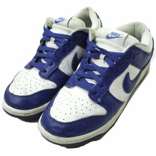 ナイキ(NIKE)のNIKE ナイキ DUNK LOW SP ダンクロー ケンタッキー CU1726-100 US9(27cm) WHITE/VARSITY ROYAL スニーカー シューズ【中古】【NIKE】(スニーカー)