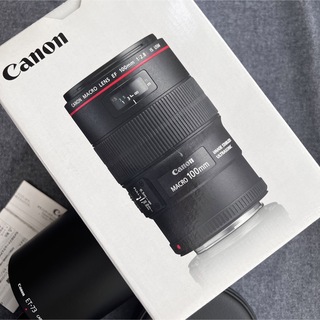 キヤノン(Canon)のCanon EF100mm f/2.8L Macro IS USM 美品・付属完(レンズ(単焦点))