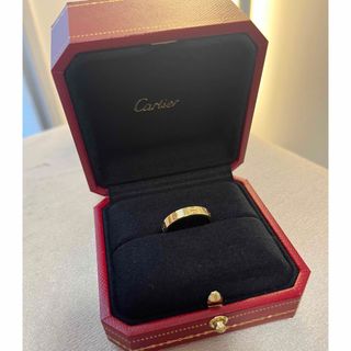 カルティエ(Cartier)の【正規品】カルティエ　LOVE ラブウエディングリング　14号(リング(指輪))