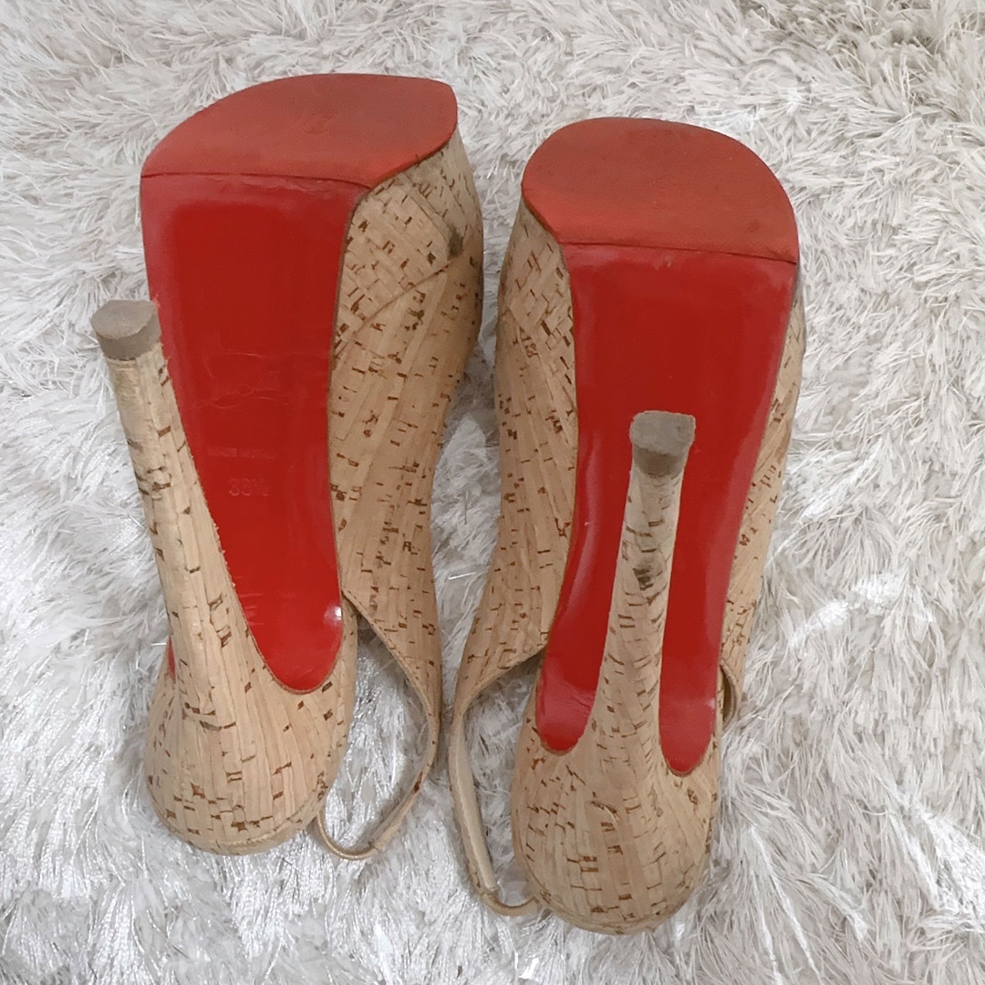 Christian Louboutin(クリスチャンルブタン)のクリスチャンルブタン　ハイヒール　パンプス　サンダル　ピンヒール　靴　美品 レディースの靴/シューズ(ハイヒール/パンプス)の商品写真