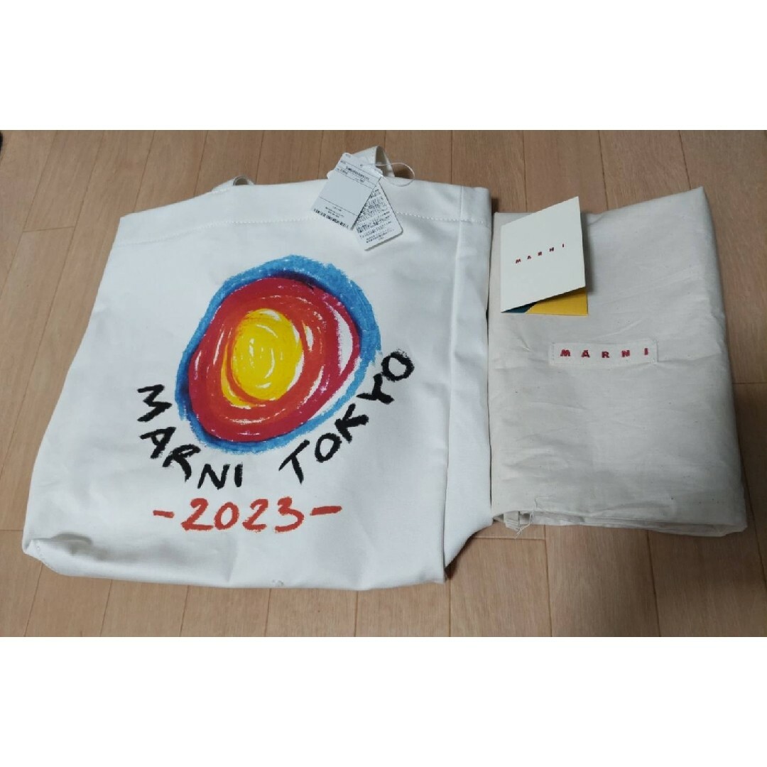 MARNI マルニ○2023年日本限定 東京コレクション コットンバッグ②