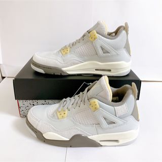 NIKE - 25cm ナイキ エアジョーダン4 クラフト グレー Air Jordan 4の