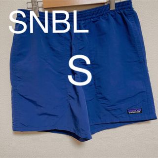 パタゴニア(patagonia)のパタゴニア　バギーズショーツ　5インチ　Sサイズ　ネイビー　SNBL(ショートパンツ)