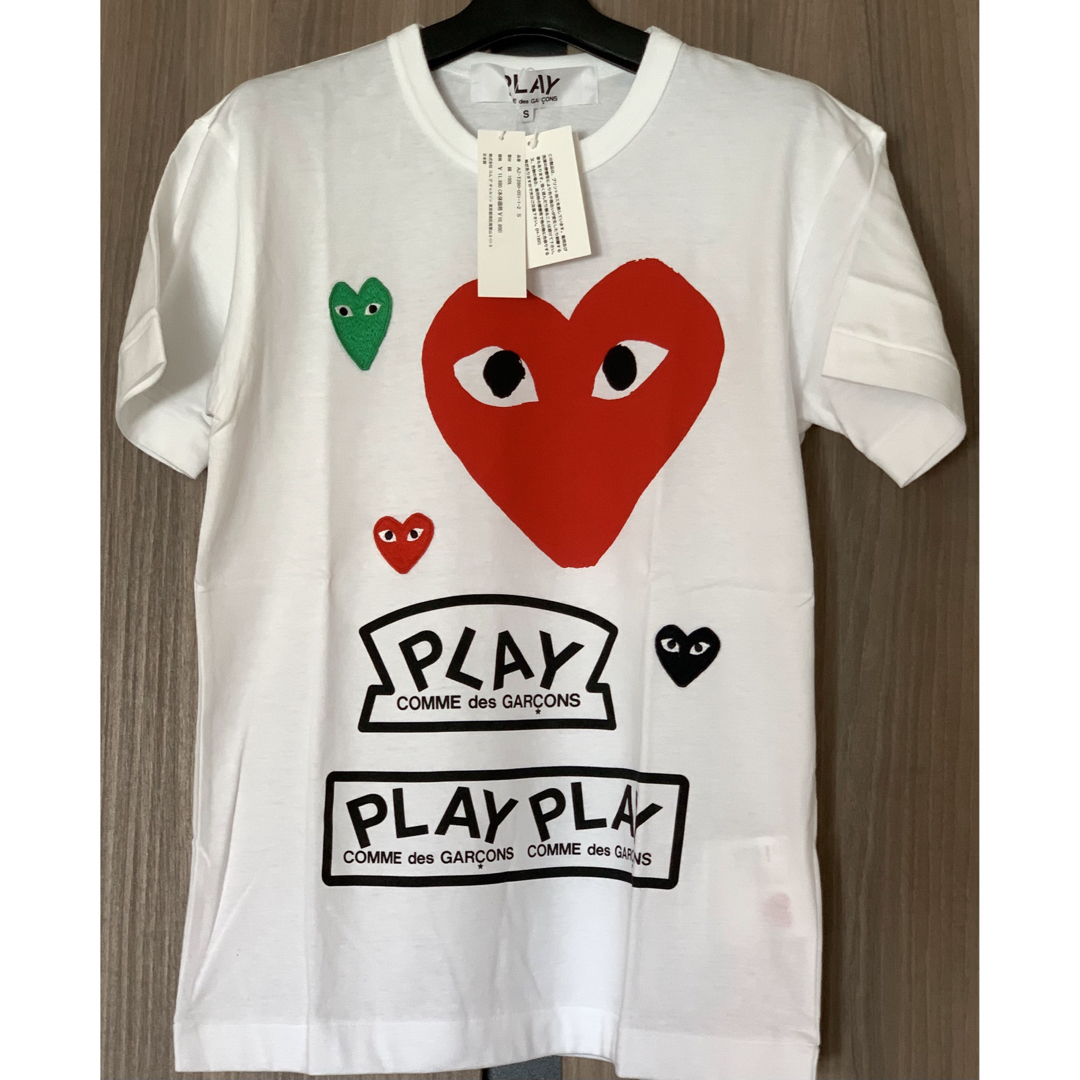 COMME des GARCONS(コムデギャルソン)のコムデギャルソンPLAY赤ハートTシャツ メンズのトップス(Tシャツ/カットソー(半袖/袖なし))の商品写真