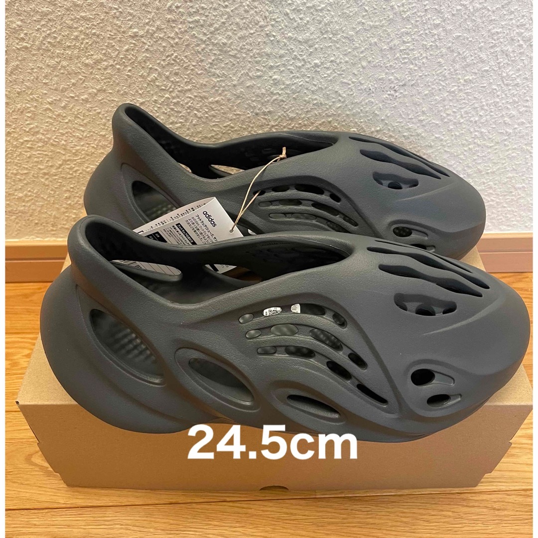 24.5cm adidas YEEZY Foam Runner "Carbon"
