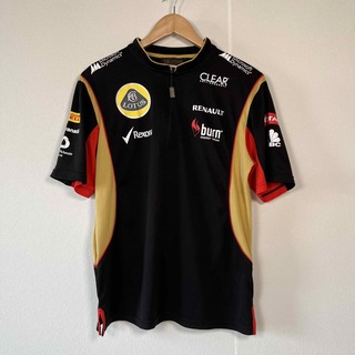 ロータスF1チーム（Lotus F1 Team） ジップアップレースシャツ Ｍ
