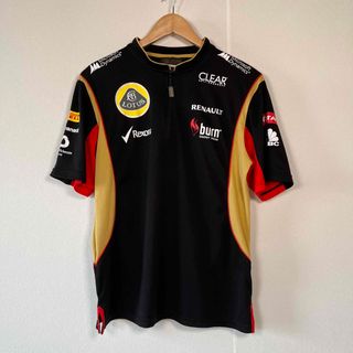 ロータス(LOTUS)のロータスF1チーム（Lotus F1 Team） ジップアップレースシャツ Ｍ(Tシャツ/カットソー(半袖/袖なし))