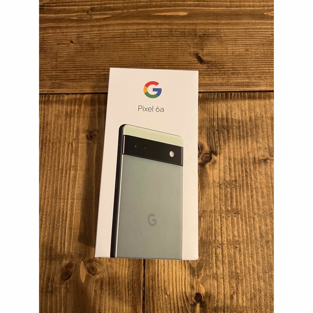 Google Pixel(グーグルピクセル)のGoogle Pixel 6a Sage 128 GB SIMフリー スマホ/家電/カメラのスマートフォン/携帯電話(スマートフォン本体)の商品写真
