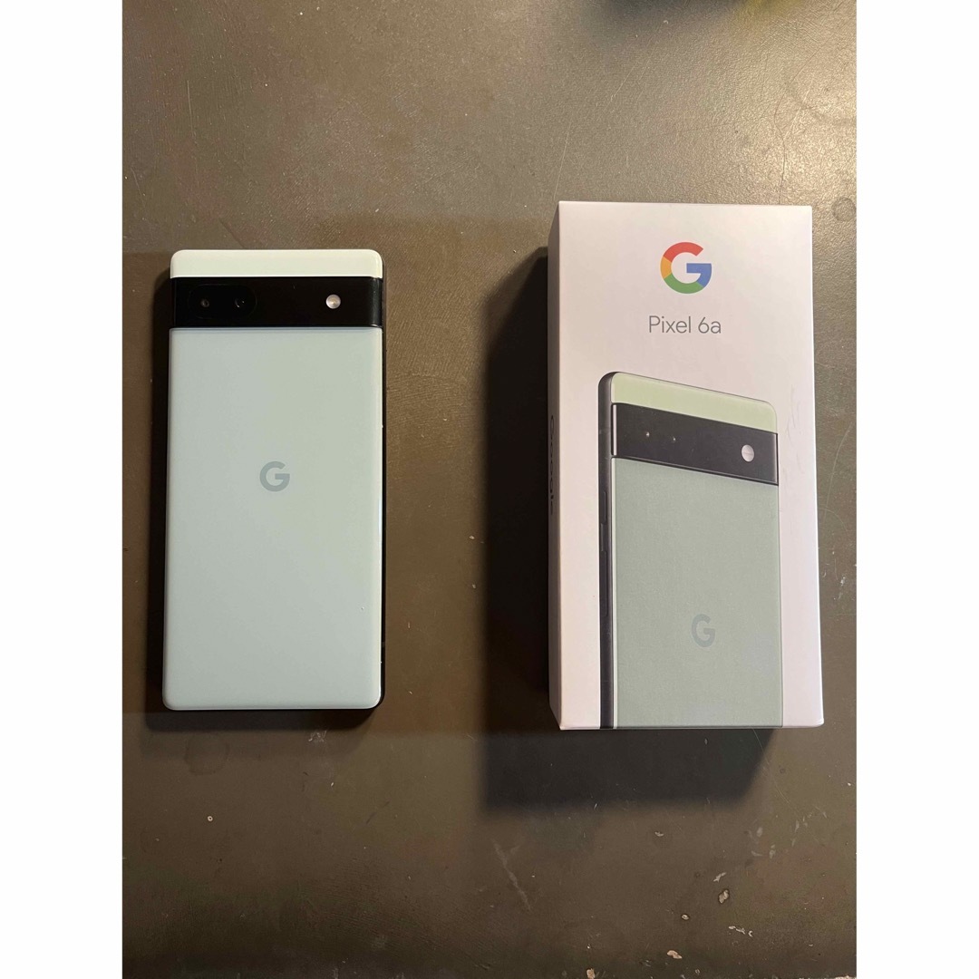 Google Pixel(グーグルピクセル)のGoogle Pixel 6a Sage 128 GB SIMフリー スマホ/家電/カメラのスマートフォン/携帯電話(スマートフォン本体)の商品写真