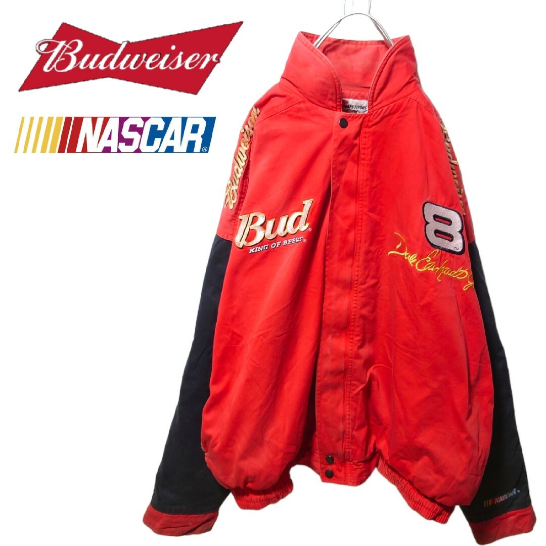 【Budweiser】レーシングジャケット デイルアーンハートjr. S-031