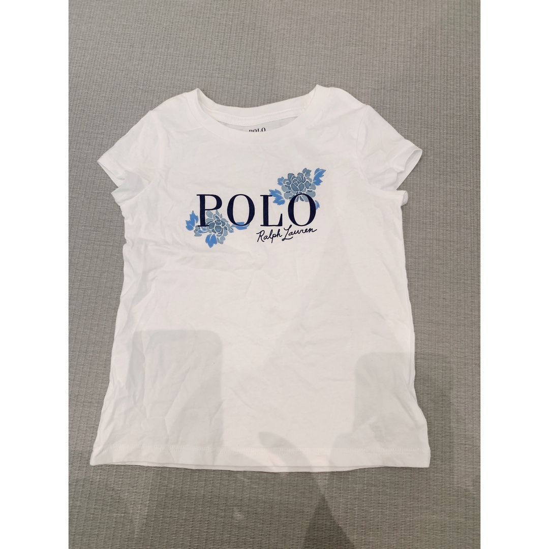 POLO（RALPH LAUREN）(ポロ)のポロ　Tシャツ　女の子　110cm 新品 キッズ/ベビー/マタニティのキッズ服女の子用(90cm~)(Tシャツ/カットソー)の商品写真