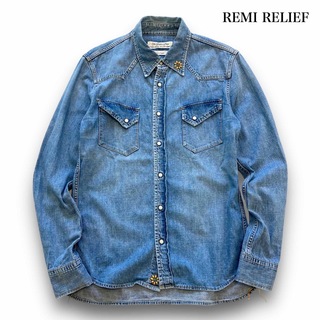 レミレリーフ デニムシャツ シャツ(メンズ)の通販 100点以上 | REMI 