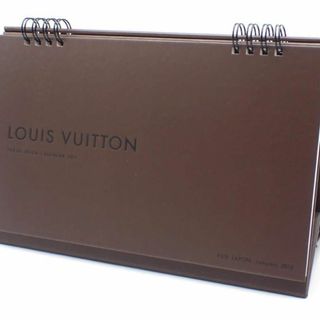 ルイヴィトン(LOUIS VUITTON)のLOUIS VUITTON ルイヴィトン トラベルブック卓上カレンダー 2015(置物)