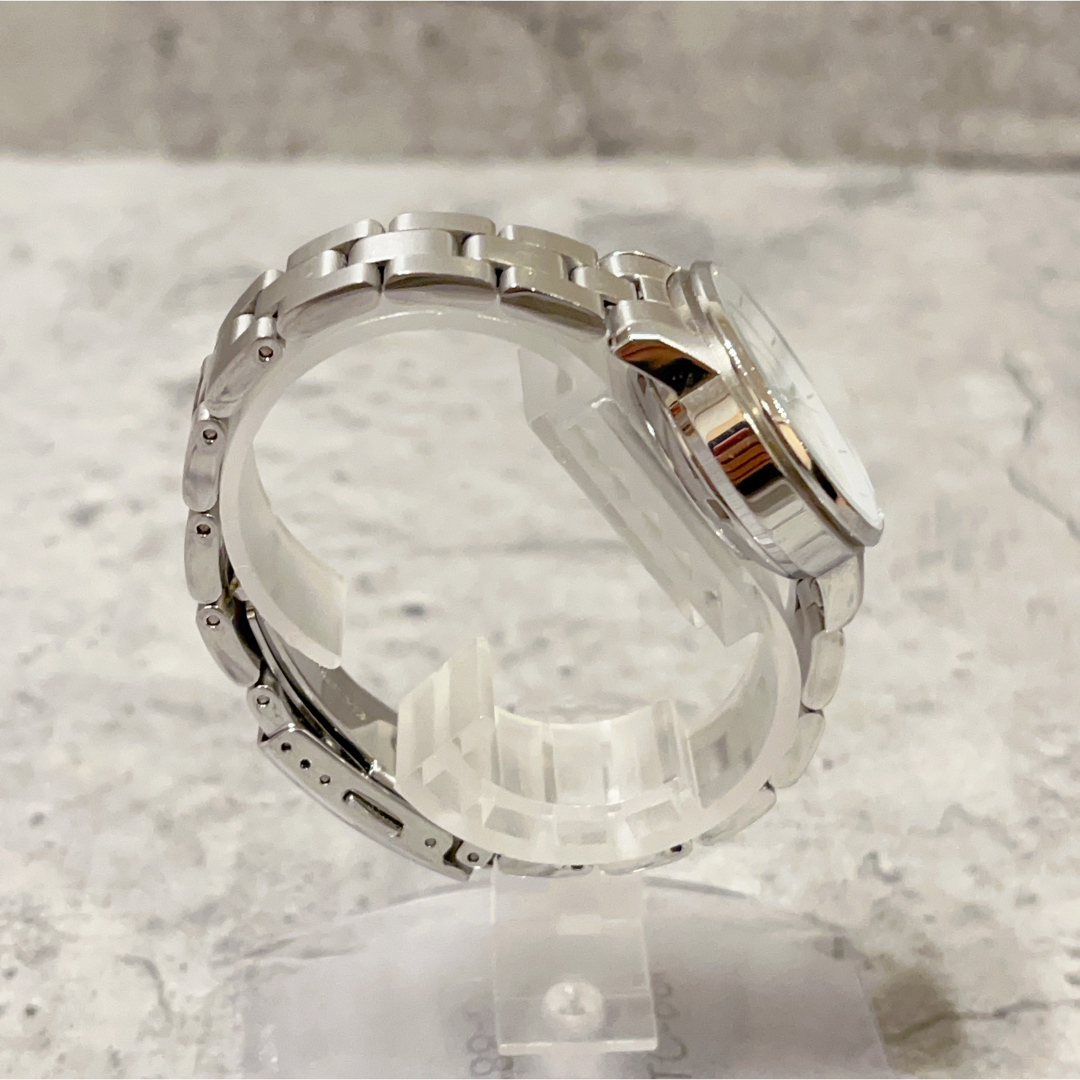 希少 美品 ORIENT オリエントER02 ホワイト レインボー 虹 自動巻