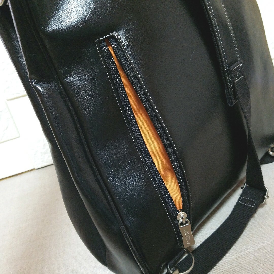 極美品】EVERWIN エバウィン ビジネスバッグ リュック 3way 鍵つき-