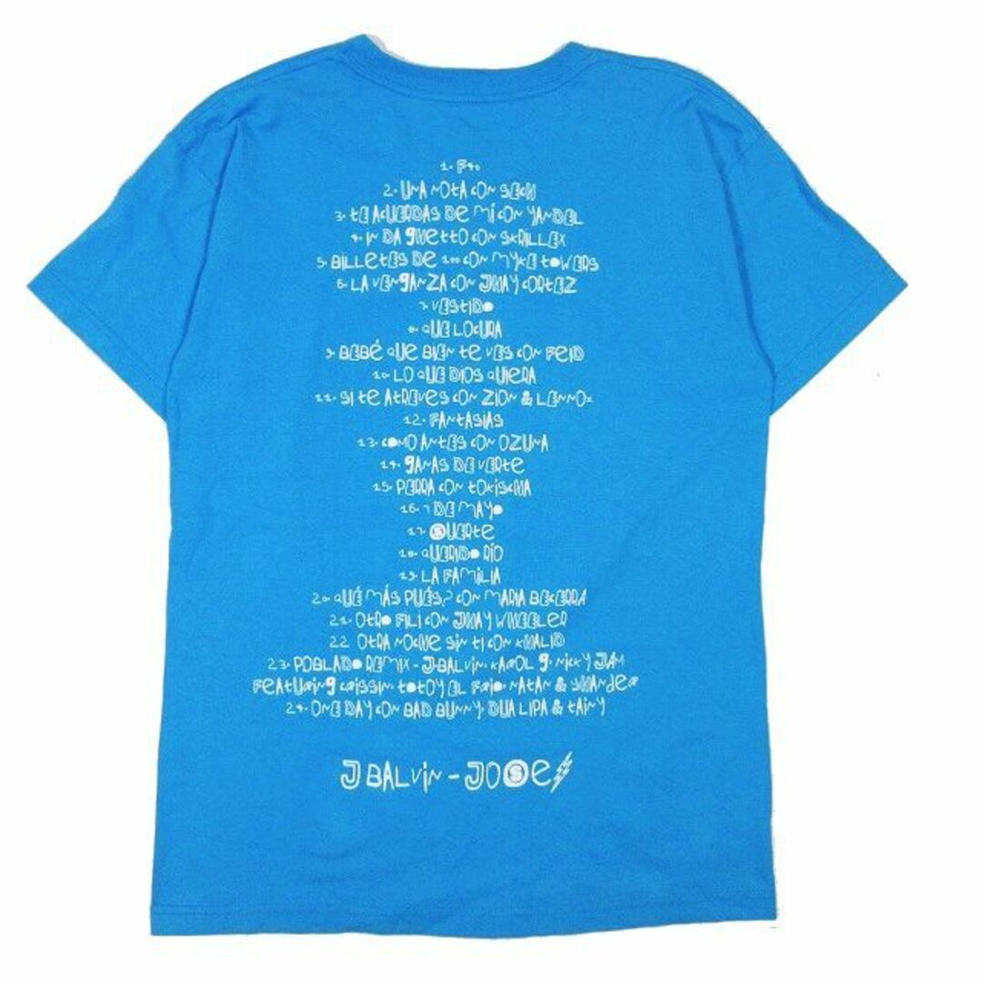 other(アザー)のJ Balvin Tracklist Tシャツ カットソー 半袖 プリント  レディースのトップス(Tシャツ(半袖/袖なし))の商品写真