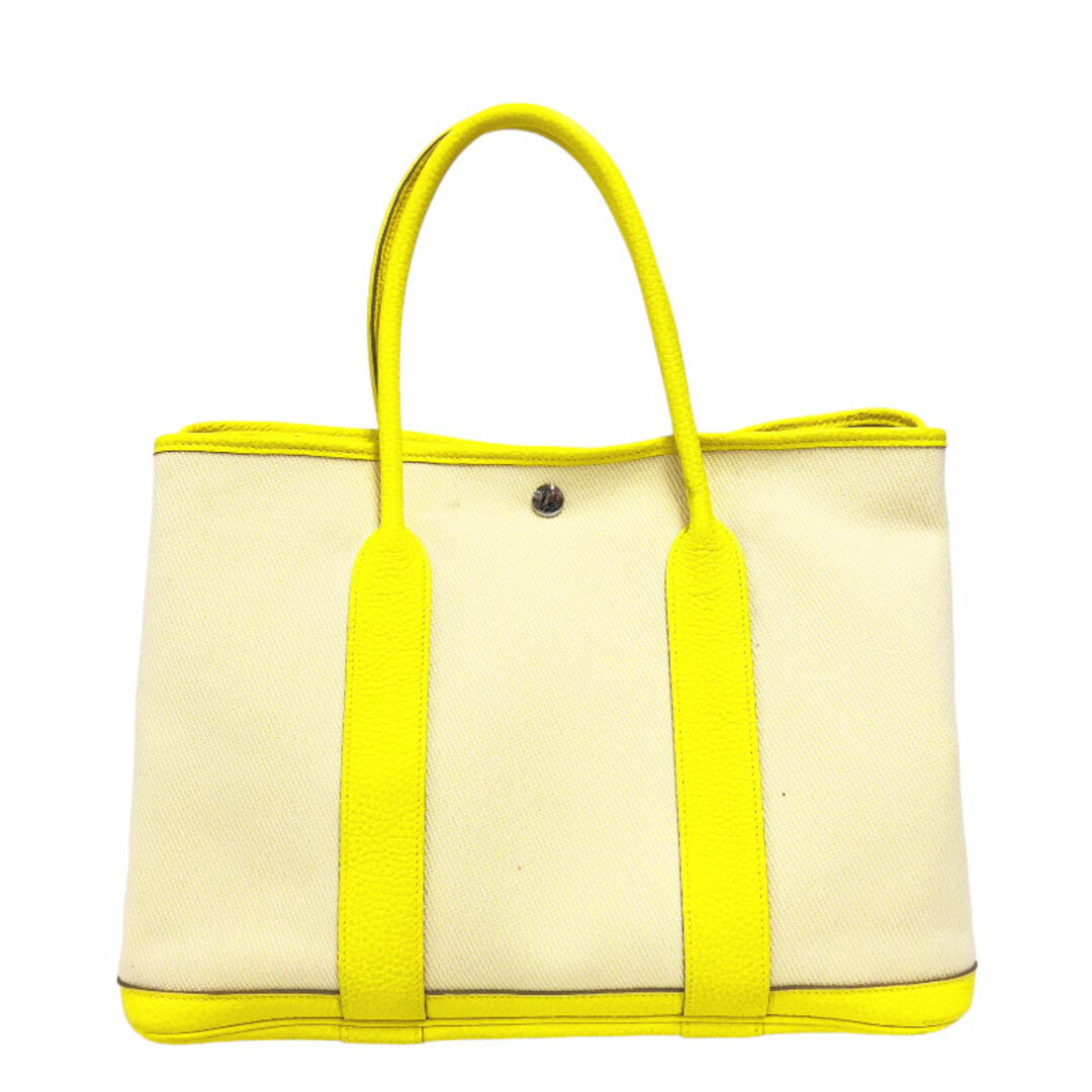 Hermes - エルメス HERMES ガーデンパーティPM Z刻 ライム シルバー