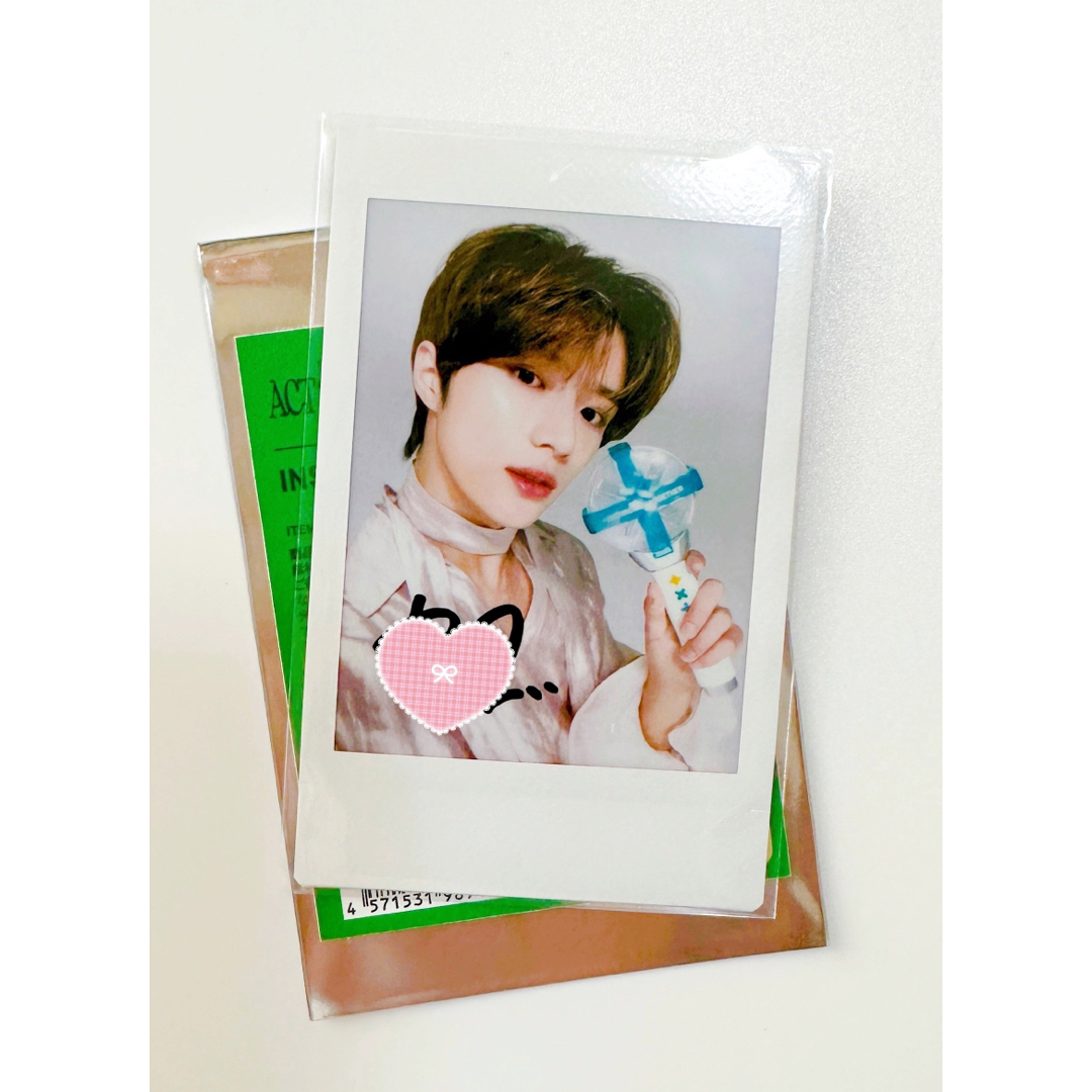 TXT INSTANT PHOTO CARD ボムギュ 直筆サイン 入り チェキ