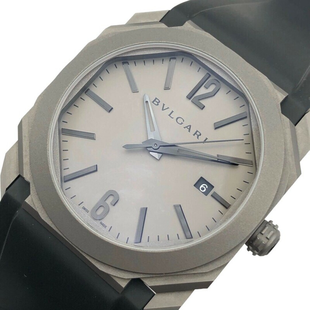 ブルガリ BVLGARI オクト　オリジナーレ 102858 チタン メンズ 腕時計