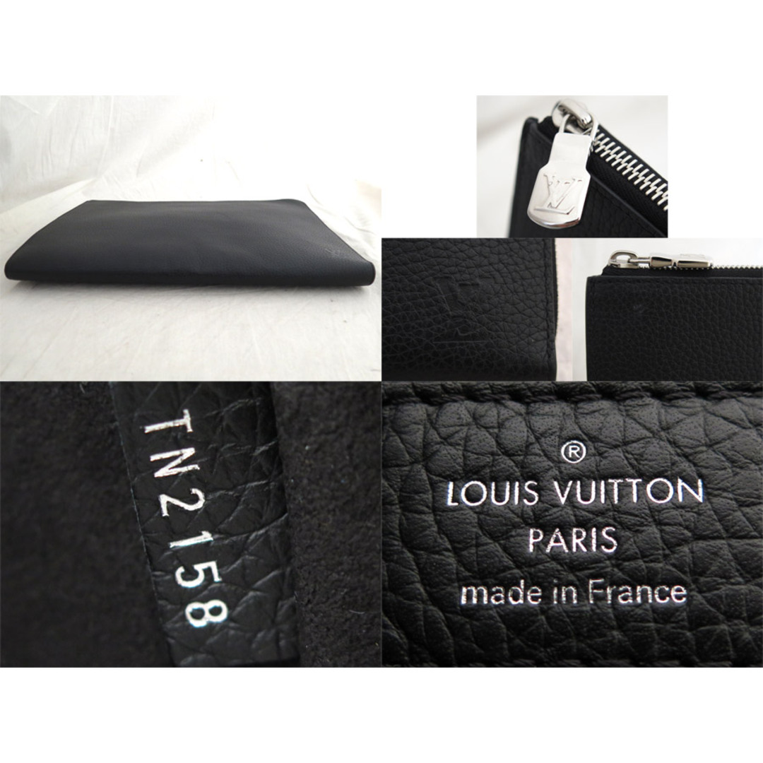 ルイ ヴィトン LOUIS VUITTON クラッチバッグ ポシェット ジュール/トリヨンレザー ブラック メンズ 送料無料 e54695a