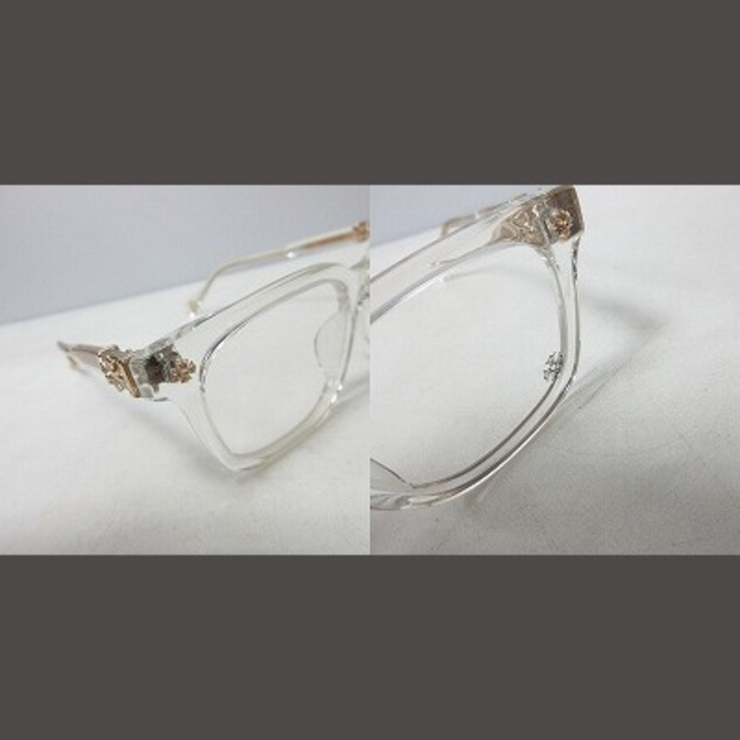 Chrome Hearts(クロムハーツ)のクロムハーツ 新品同様 COX UCKER 眼鏡 CHクロス 52□19 153 メンズのファッション小物(サングラス/メガネ)の商品写真