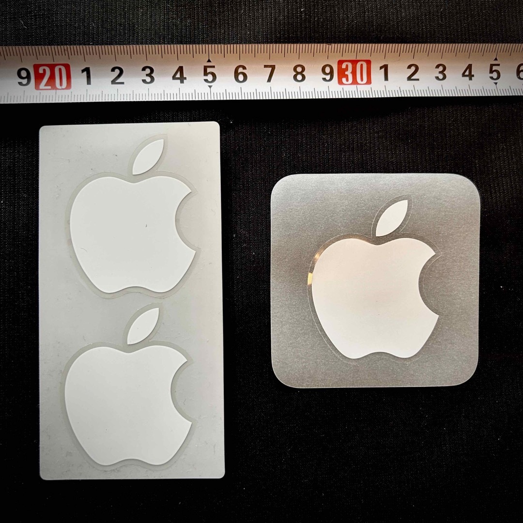 Apple ステッカー (iPhone付属品)3枚(2シート)