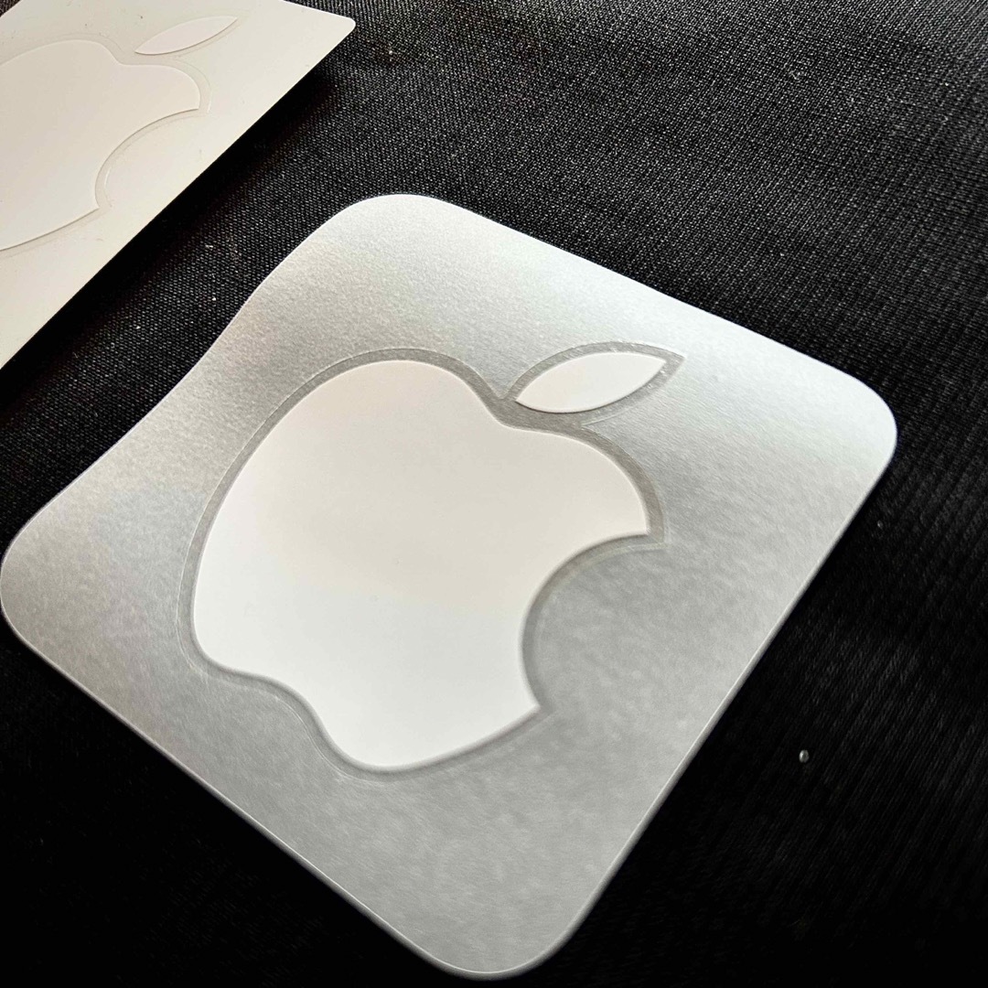 Apple ステッカー (iPhone付属品)3枚(2シート)