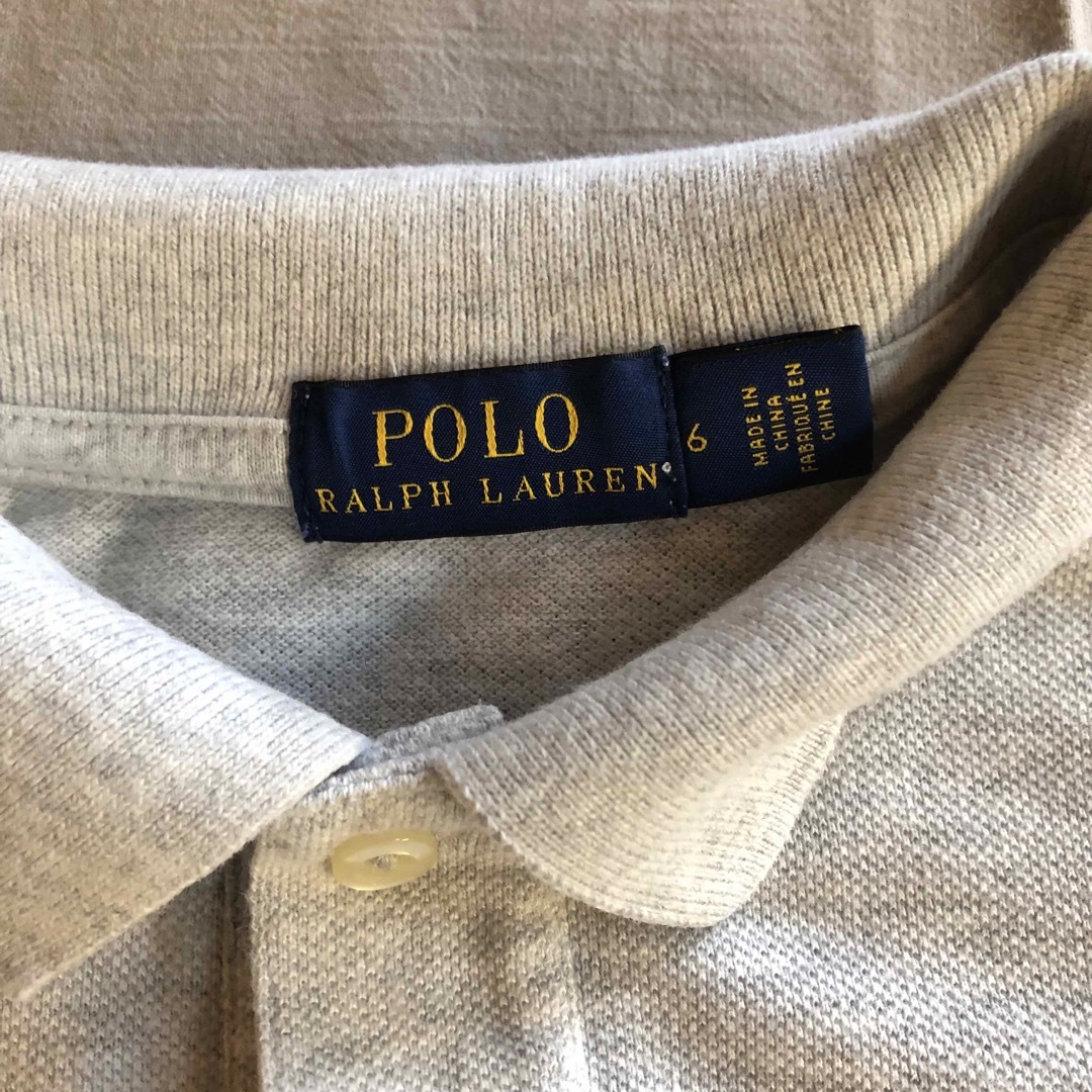 POLO RALPH LAUREN(ポロラルフローレン)のPOROラルフローレン　ポロシャツ　キッズ　115センチ キッズ/ベビー/マタニティのキッズ服男の子用(90cm~)(Tシャツ/カットソー)の商品写真