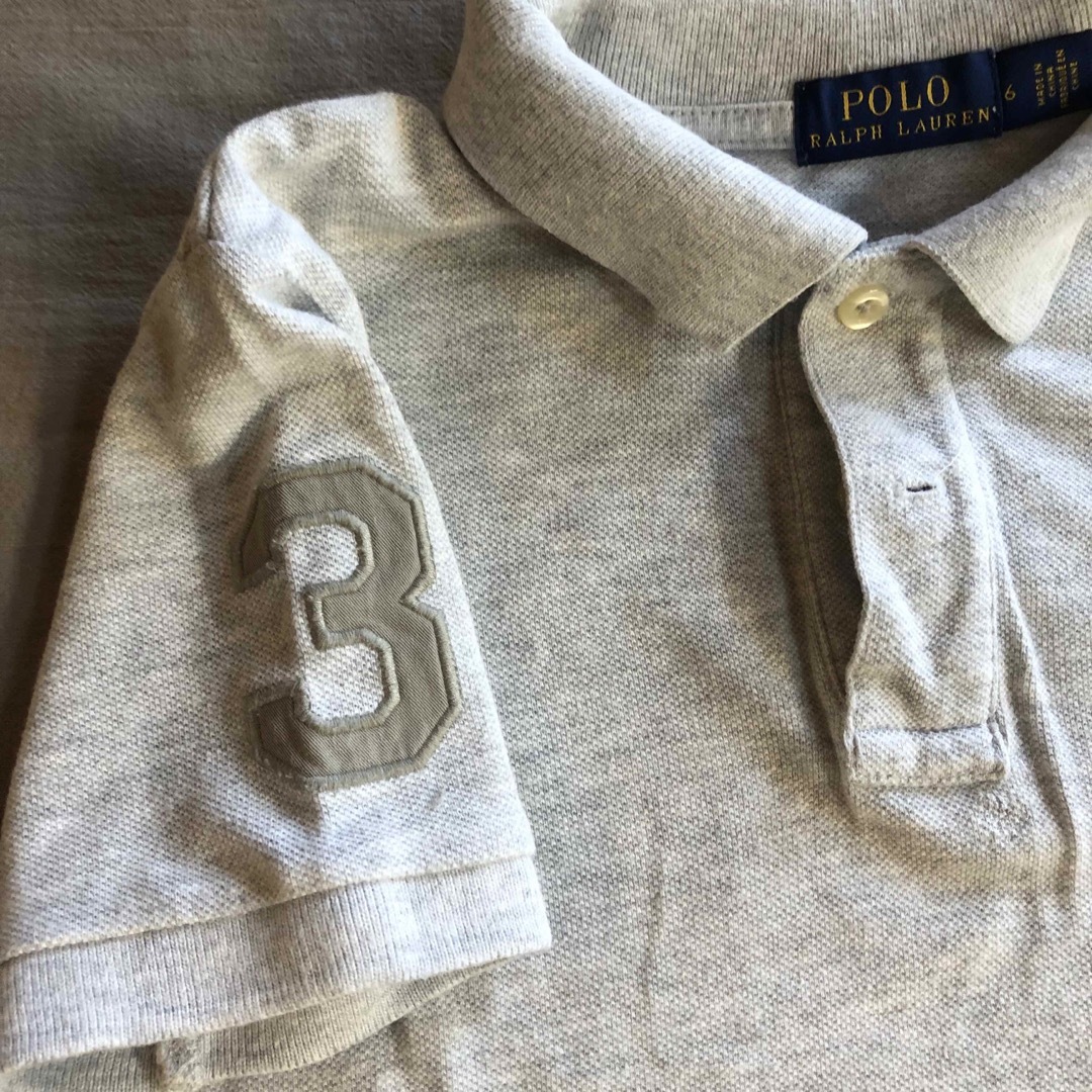 POLO RALPH LAUREN(ポロラルフローレン)のPOROラルフローレン　ポロシャツ　キッズ　115センチ キッズ/ベビー/マタニティのキッズ服男の子用(90cm~)(Tシャツ/カットソー)の商品写真