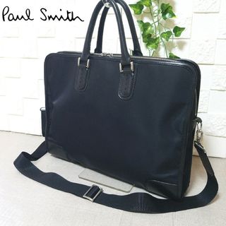 ポールスミス／Paul Smith バッグ ブリーフケース ビジネスバッグ 鞄 ビジネス メンズ 男性 男性用レザー 革 本革 パープル 紫  PST690 オールコックレザー