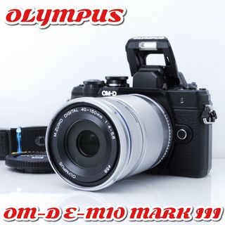 オリンパス(OLYMPUS)の美品❤️オリンパス OM-D E-M10 MARK Ⅲ❤️ショット数2,439！(ミラーレス一眼)