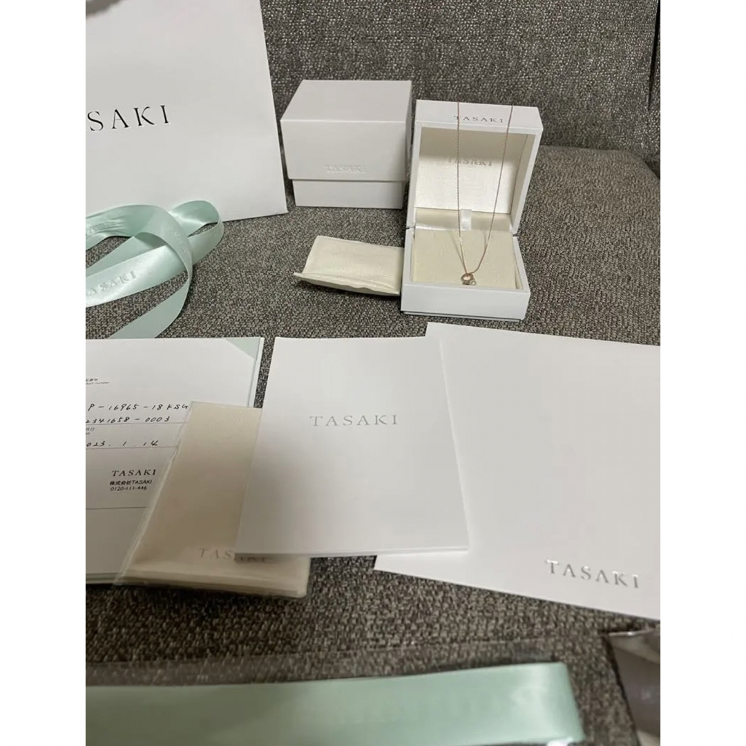 TASAKI プチバランスクラスチャーム ピンクトルマリンネックレス