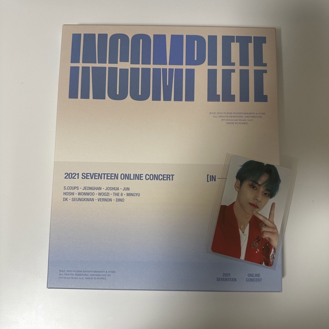 seventeen incomplete Blu-ray ミンギュ　トレカ