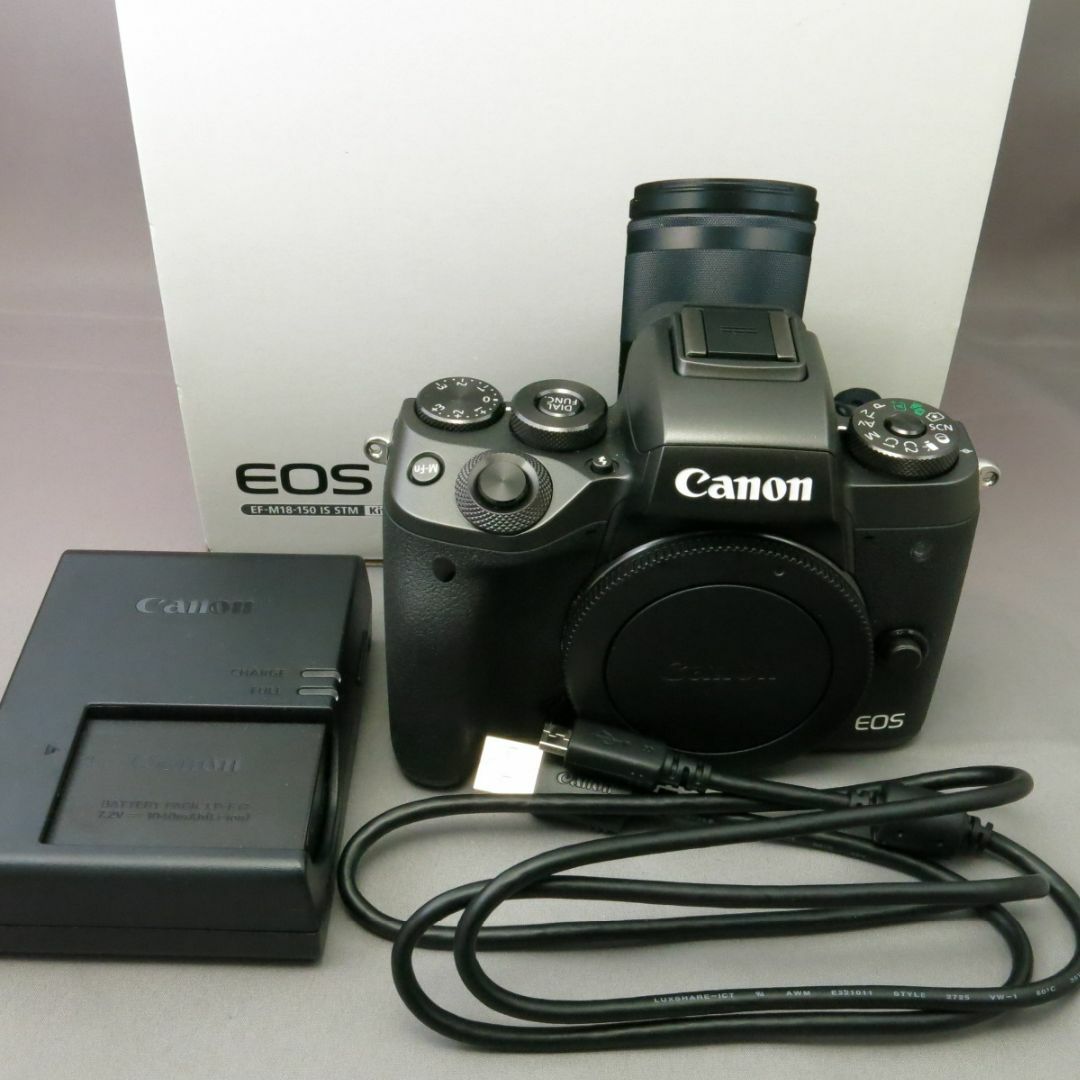 Canon EOS M5 ボディ【レンズ破損】箱あり