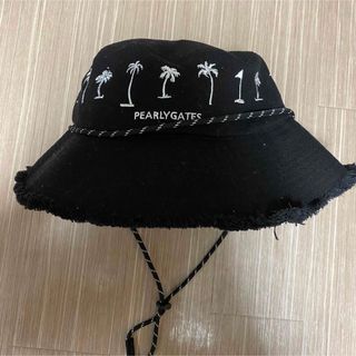 PEARLY GATES - 新品未使用 パーリーゲイツ ヤシの木柄 バケットハット