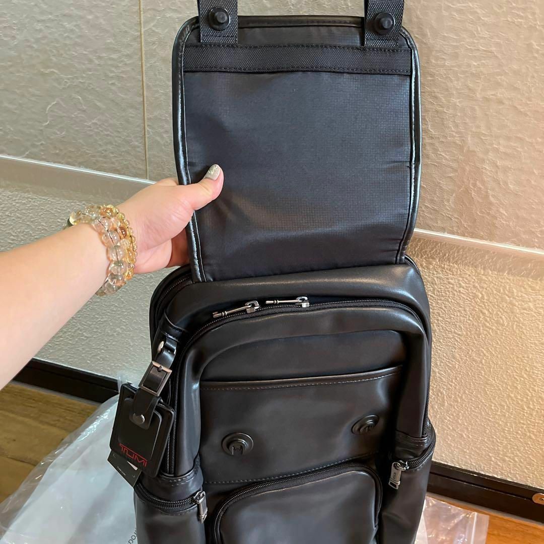 TUMI - 【極上美品】TUMI alpha3 オールレザー フラップパックの通販