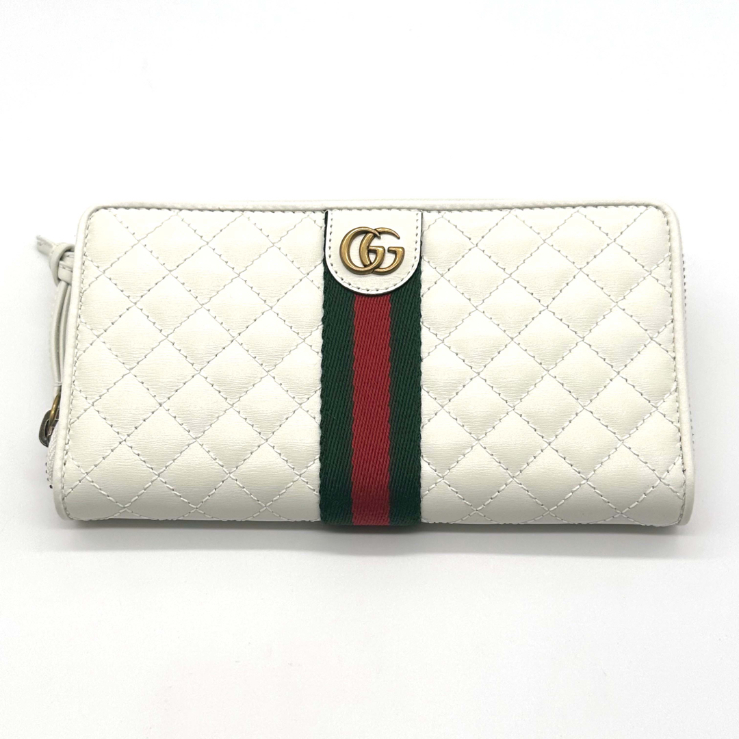 極上美品】GUCCI グッチ オフィディア キルティング ジップアラウンド-