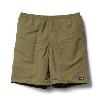 パタゴニア(patagonia)の【新品未使用】 patagonia パタゴニア ショートパンツ ハーフパンツ バギーズ ロング 7インチ ショーツ 【Lサイズ/DARK ASH】(ワークパンツ/カーゴパンツ)