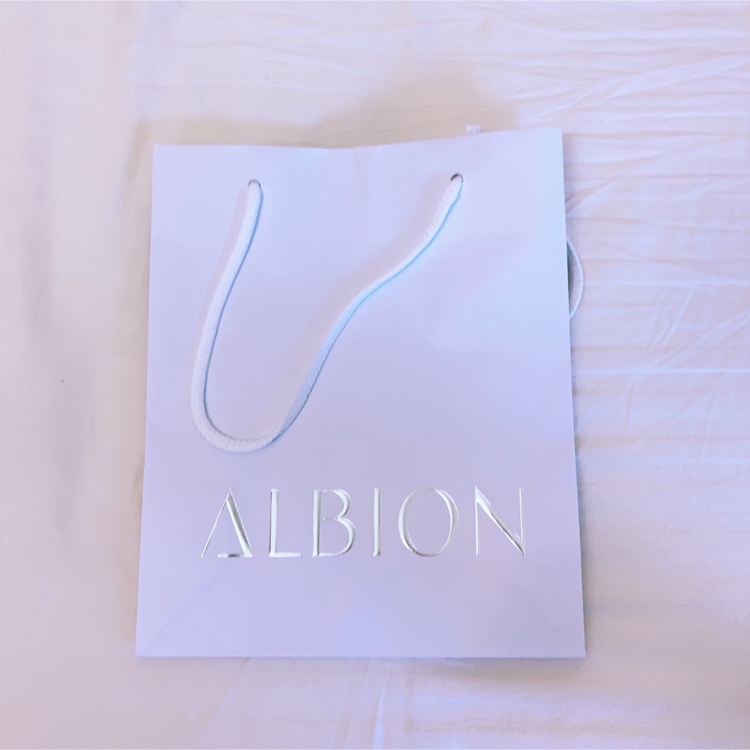 アルビオン　 ショッパー　 ショップ袋　手提げ袋 2枚　ALBION バッグ レディースのバッグ(ショップ袋)の商品写真