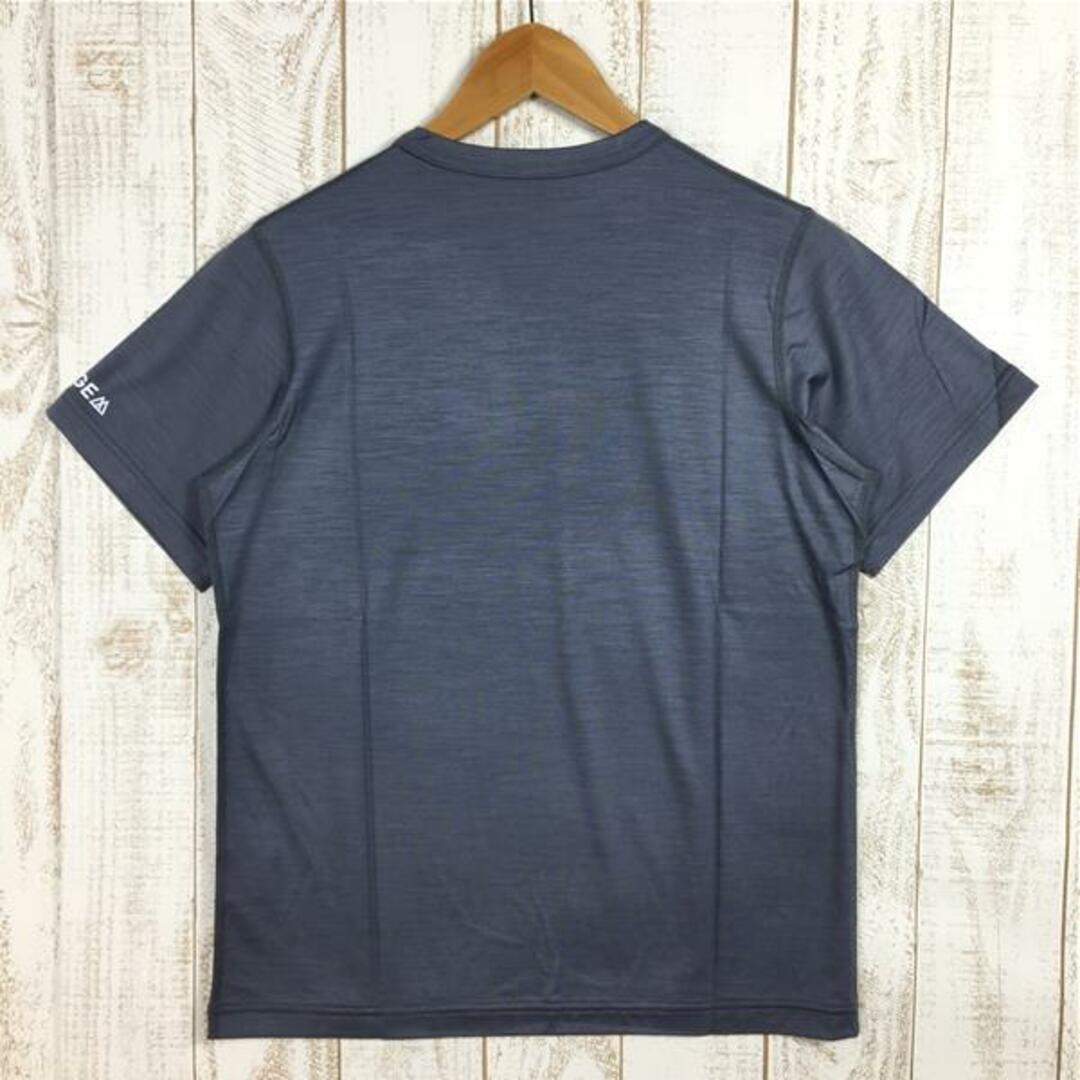 MENs S  リッジマウンテンギア メリノ ベーシック Tシャツ ショートスリーブ Merino Basic Tee Short Sleeve メリノウール クルーネック RIDGE MOUNTAIN GEAR Steel Grey グレー系 メンズのメンズ その他(その他)の商品写真