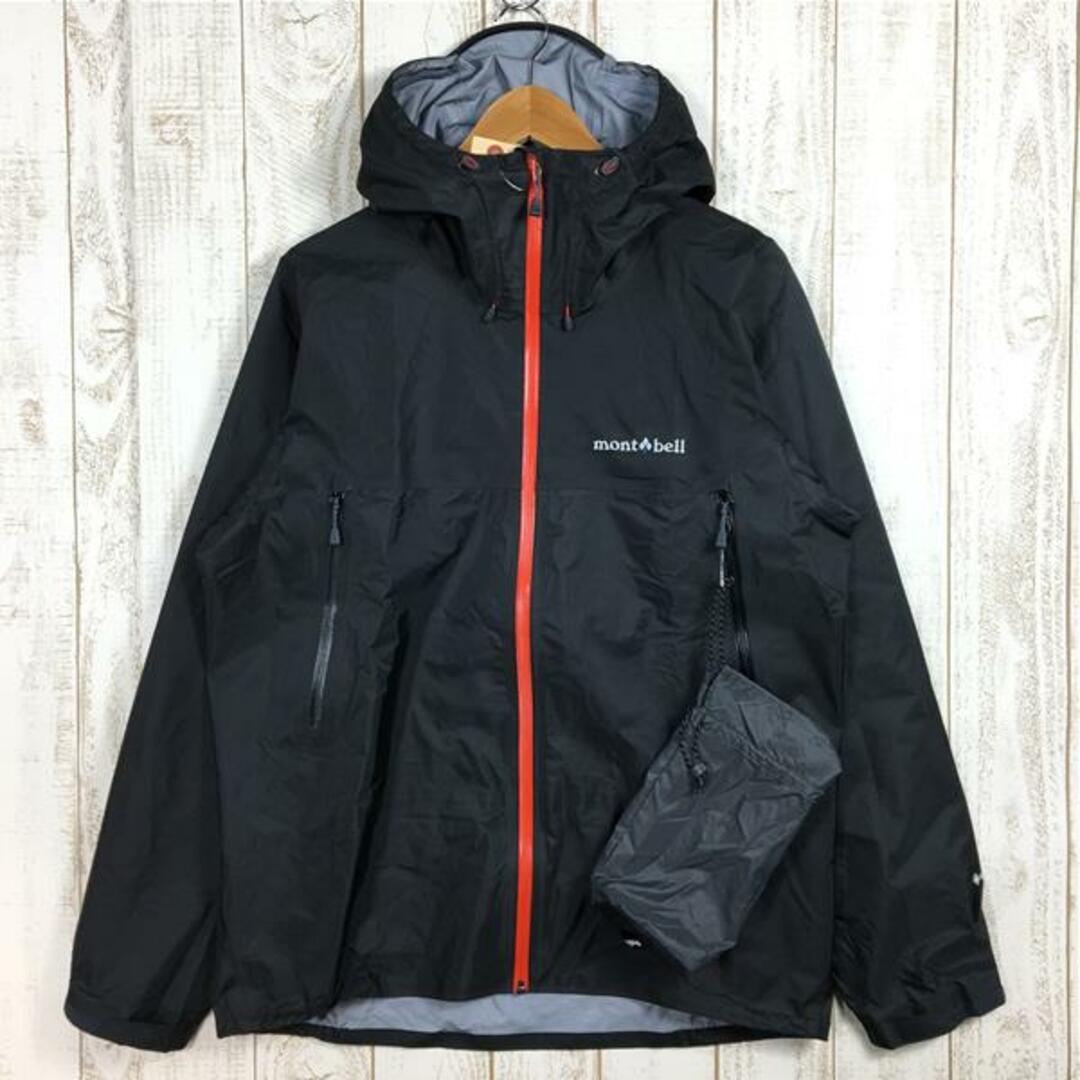 MENs L モンベル ストームクルーザー ジャケット ゴアテックス レインシェル フーディ MONTBELL 1128615 チャコール系 | フリマアプリ ラクマ