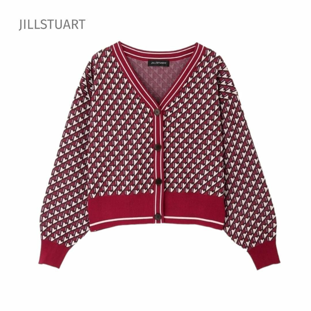 美品 JILLSTUART ジルスチュアート キエラジャガードニット ...