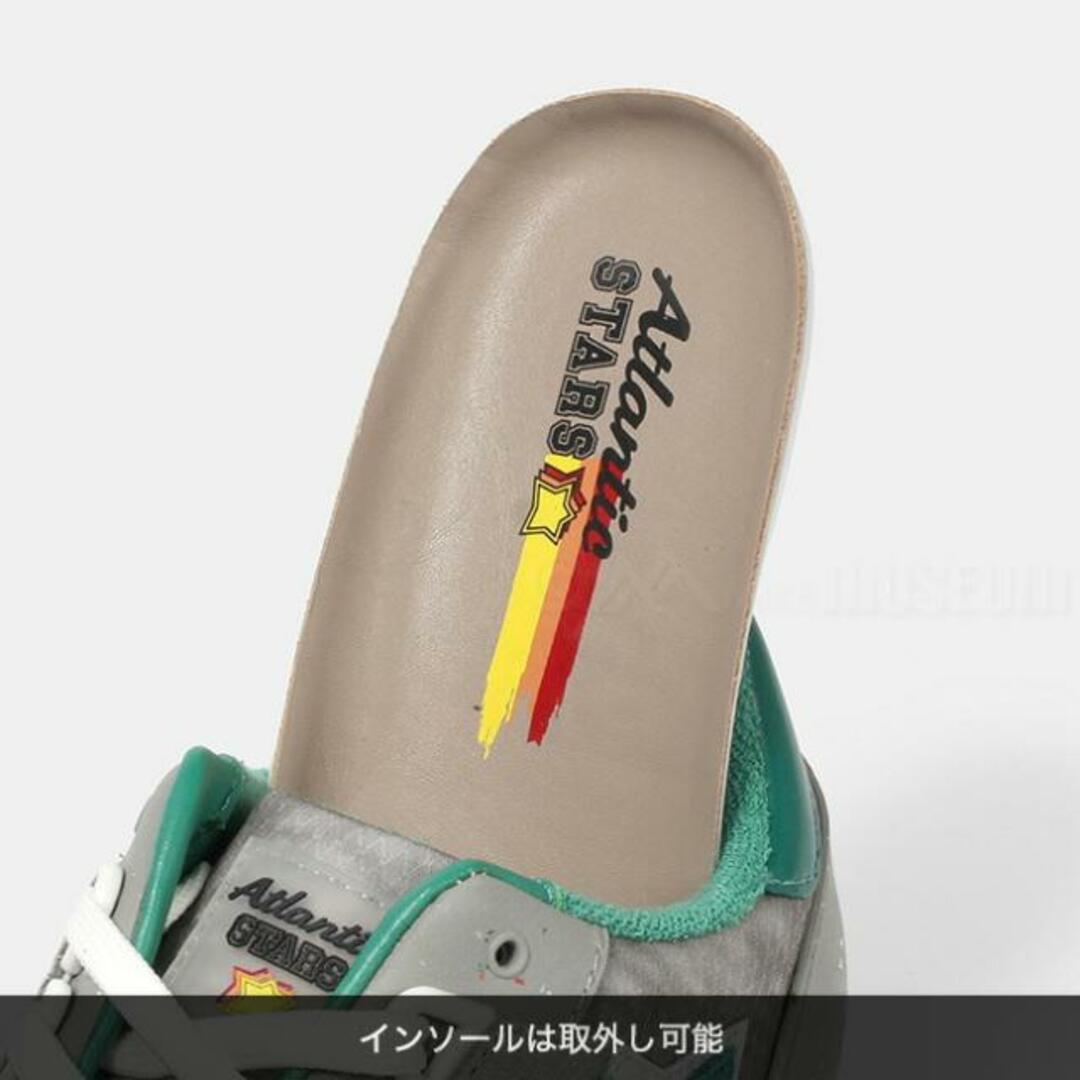 【新品未使用】 Atlantic STARS アトランティックスターズ スニーカー 靴 DRACOC STONE GRAY ドラコ DRACOC-GRGR-DR25 【39（約25?約25.5cm）】